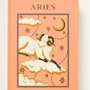 Anthropologie X Papier Zodiac Notebook Journal - Aries NEW